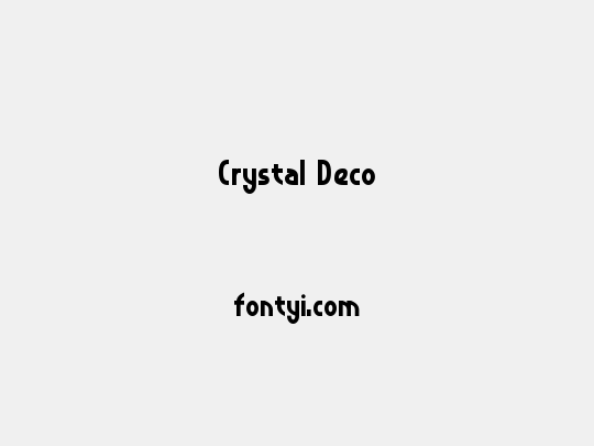 Crystal Deco