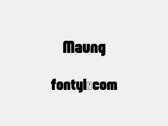 Maung