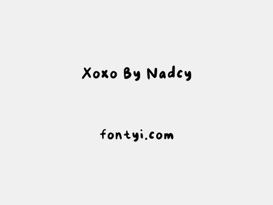 Xoxo By Nadcy