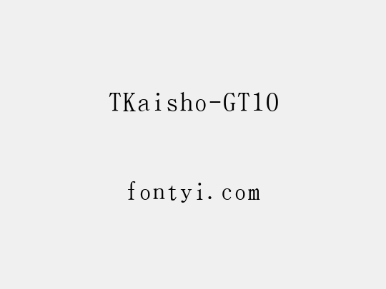 TKaisho-GT10