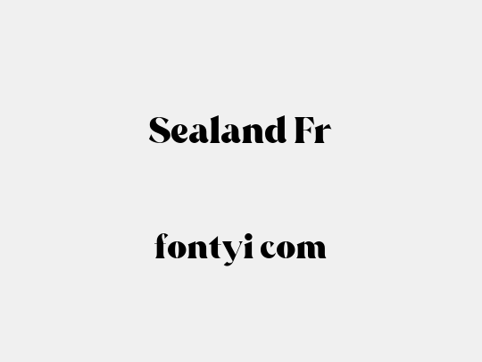 Sealand Fr