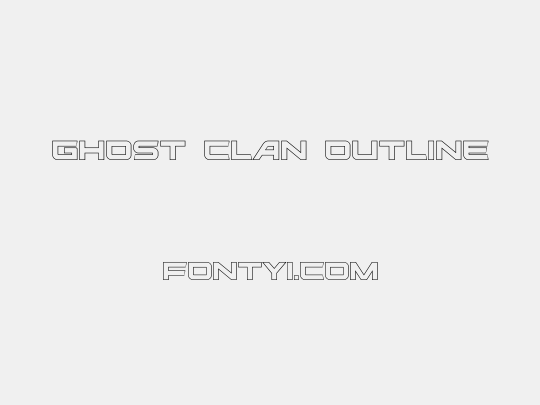Ghost Clan Outline