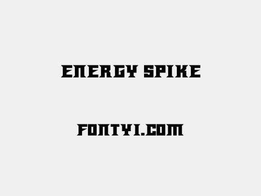 Energy Spike