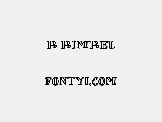 b Bimbel