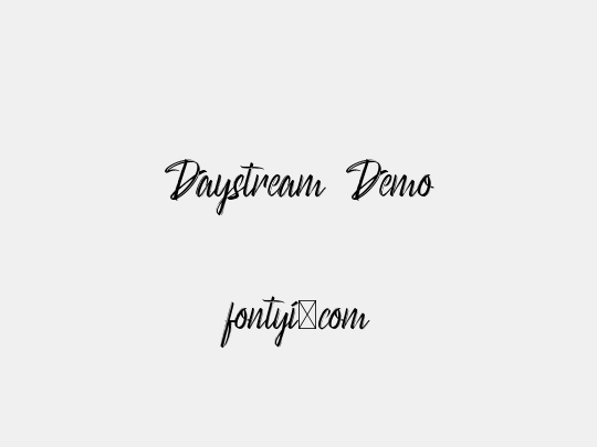 Daystream Demo