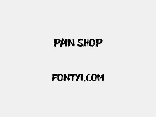 Pain Shop
