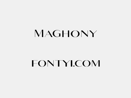 Maghony