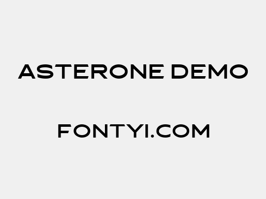 Asterone DEMO