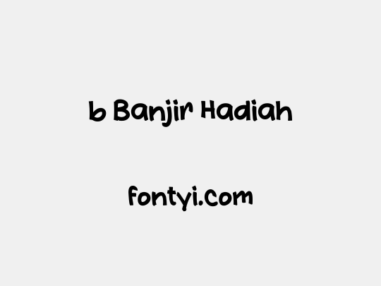 b Banjir Hadiah