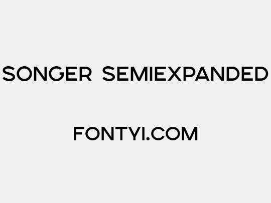 SONGER SemiExpanded