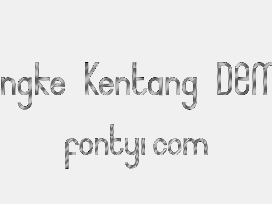 Bingke Kentang DEMO