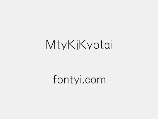 MtyKjKyotai