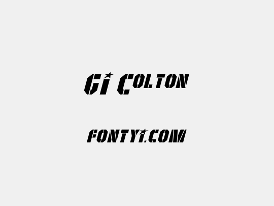 GI Colton