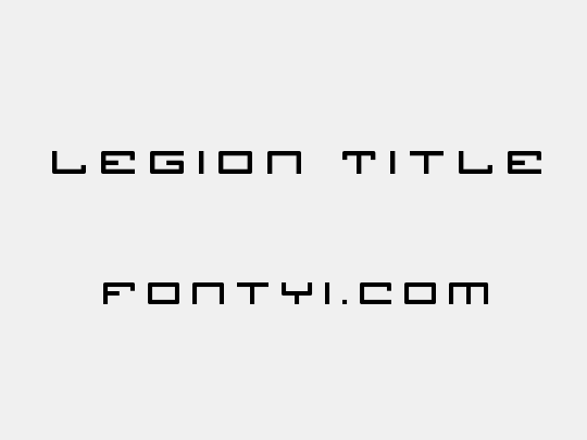 Legion Title