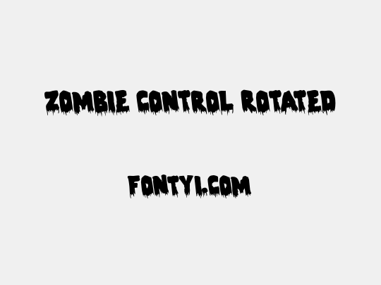 Zombie Control Rotated