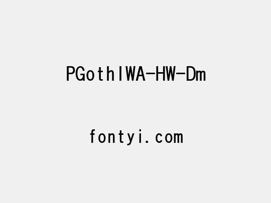 PGothIWA-HW-Dm