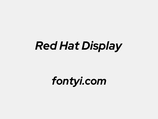 Red Hat Display
