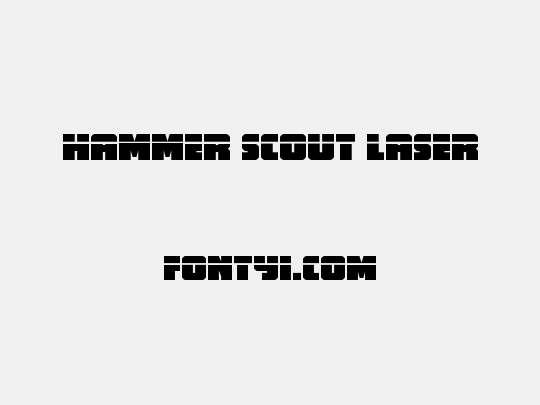 Hammer Scout Laser