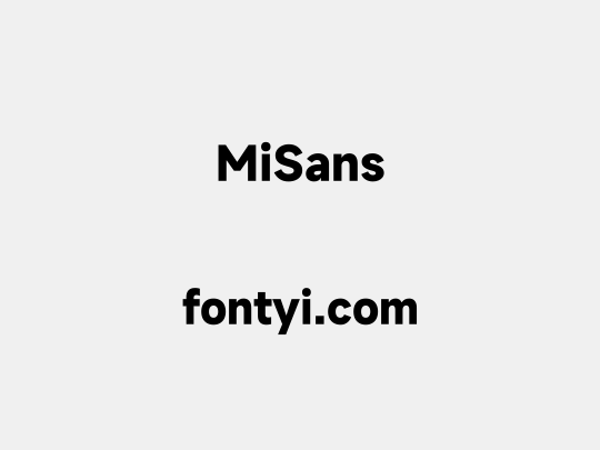 MiSans