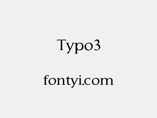 Typo3