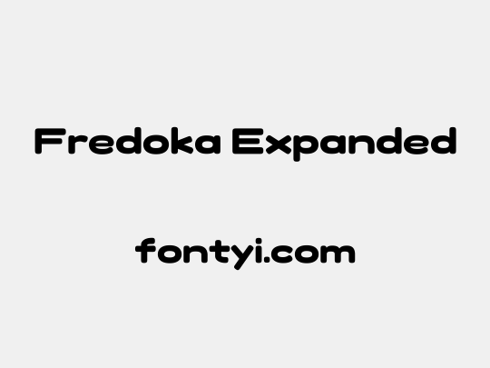 Fredoka Expanded