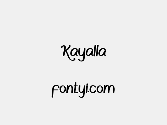 Kayalla