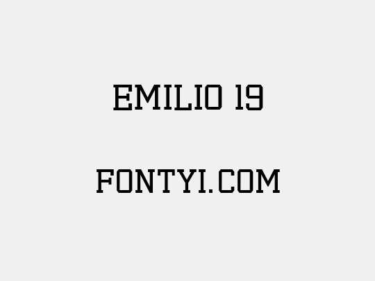 Emilio 19