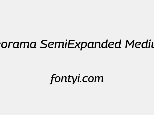 Georama SemiExpanded Medium
