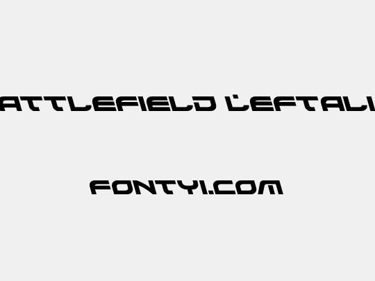 Battlefield Leftalic