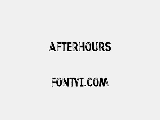 Afterhours