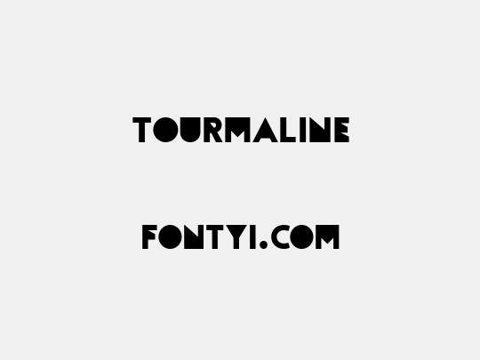 Tourmaline