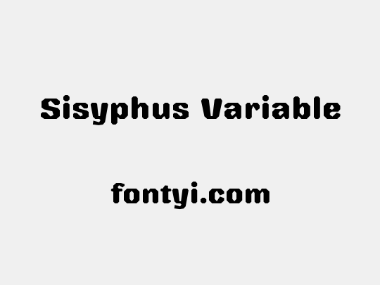 Sisyphus Variable