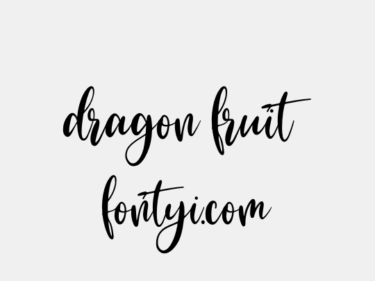 dragon fruit