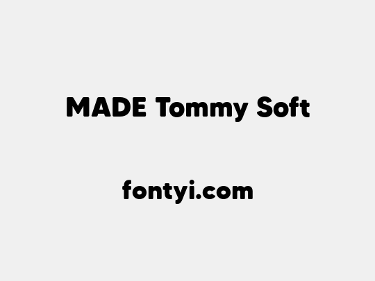 MADE Tommy Soft