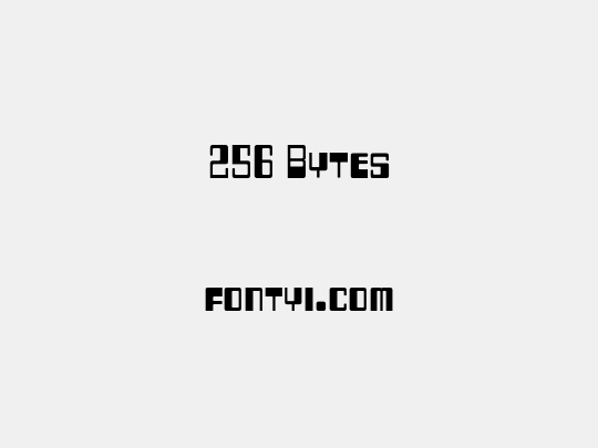 256 Bytes