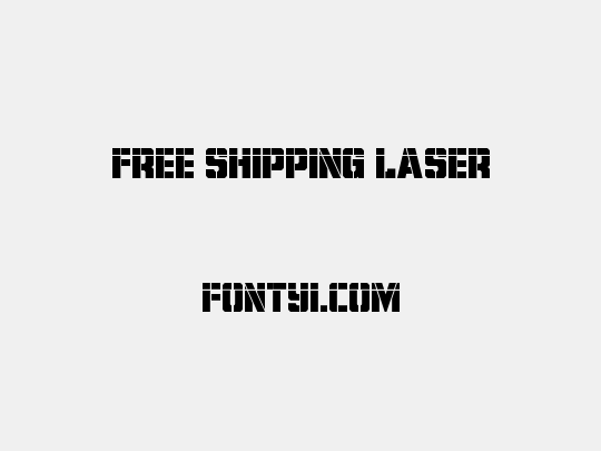 Free Shipping Laser
