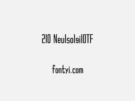 210 NeulsolgilOTF