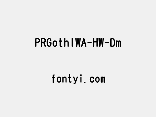 PRGothIWA-HW-Dm