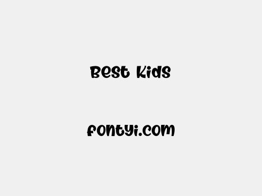 Best Kids