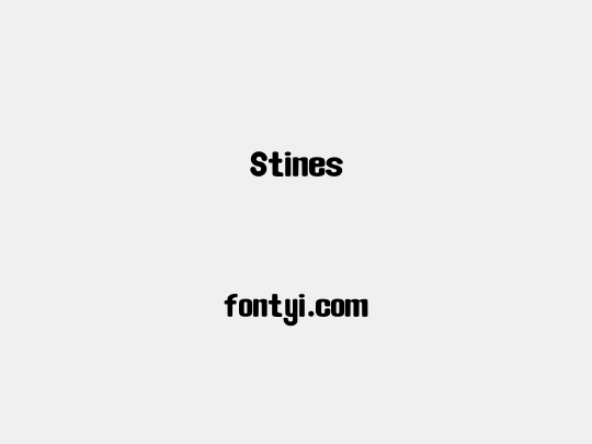 Stines
