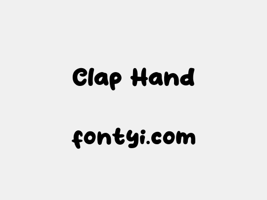 Clap Hand