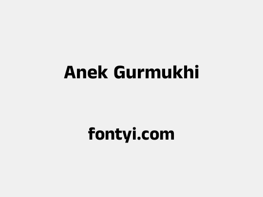 Anek Gurmukhi
