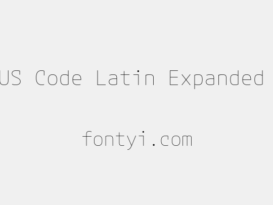 M PLUS Code Latin Expanded Thin