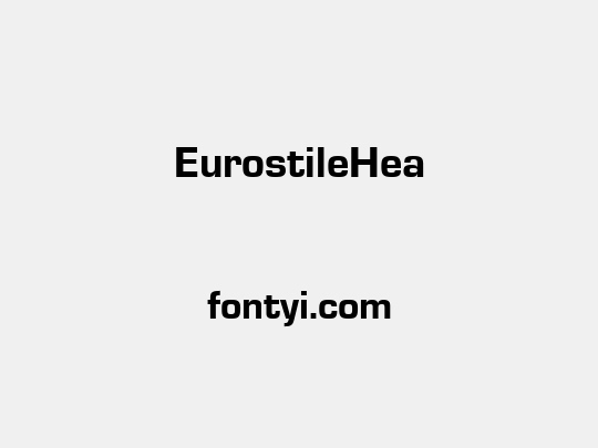 EurostileHea