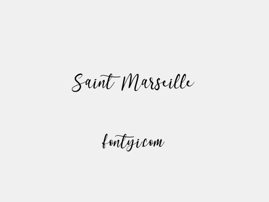 Saint Marseille