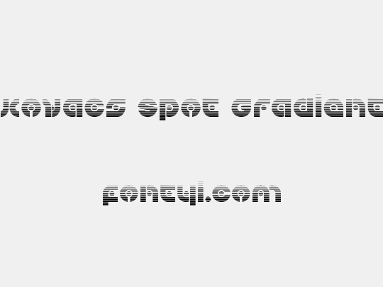 Kovacs Spot Gradient