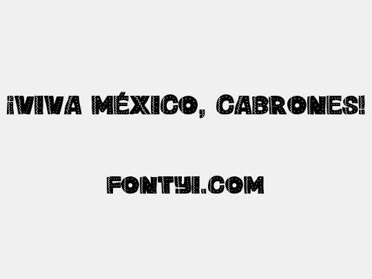 ¡Viva México, cabrones!
