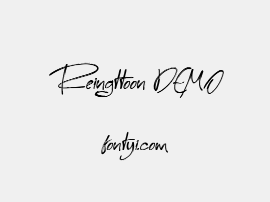 Reingttoon DEMO