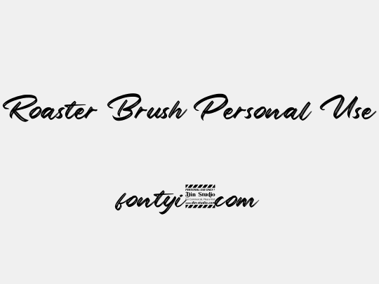 Roaster Brush Personal Use