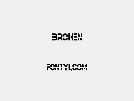 Broken